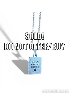 💯 Authentic *Limited Edition* UNISEX Maker’s Mark Necklace 24.5” Chain